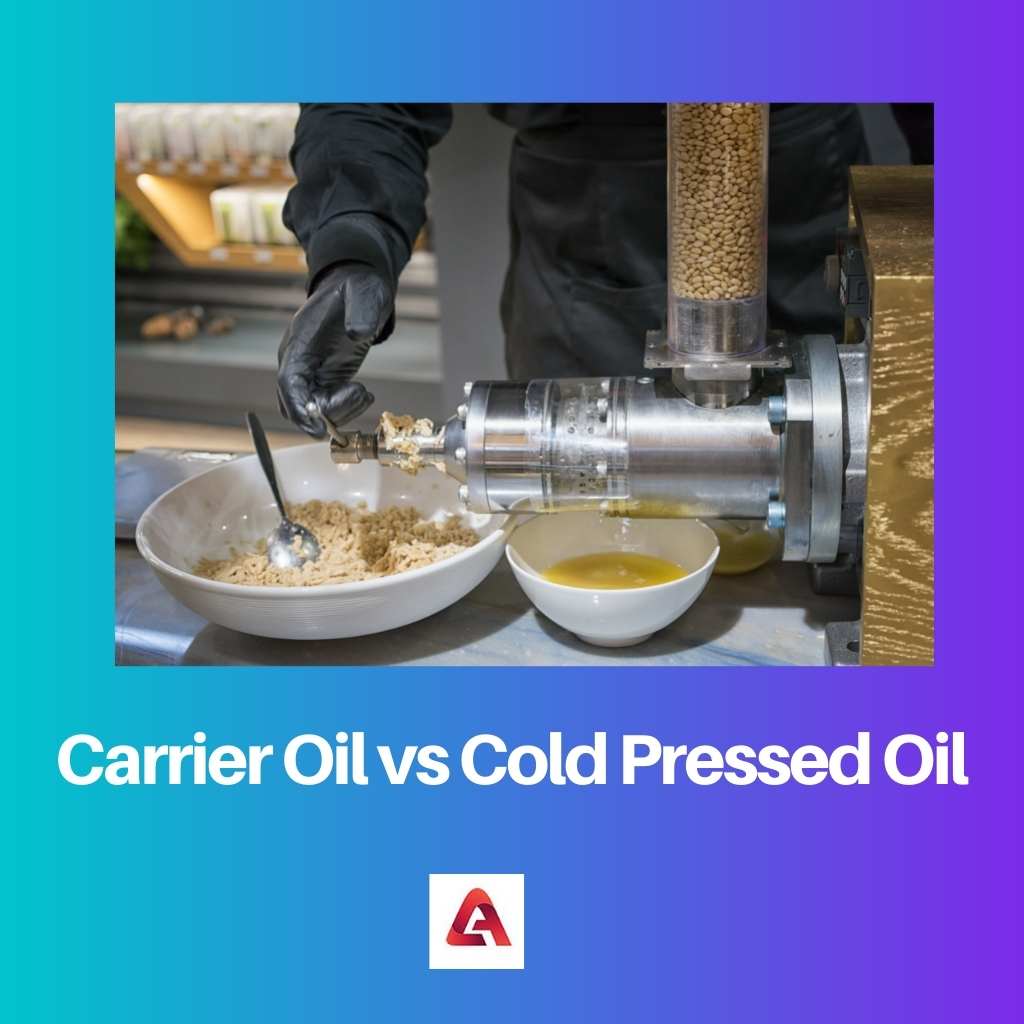 Carrier Oil vs Cold Pressed Oil