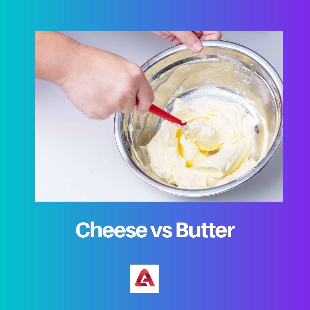 Käse gegen Butter 1