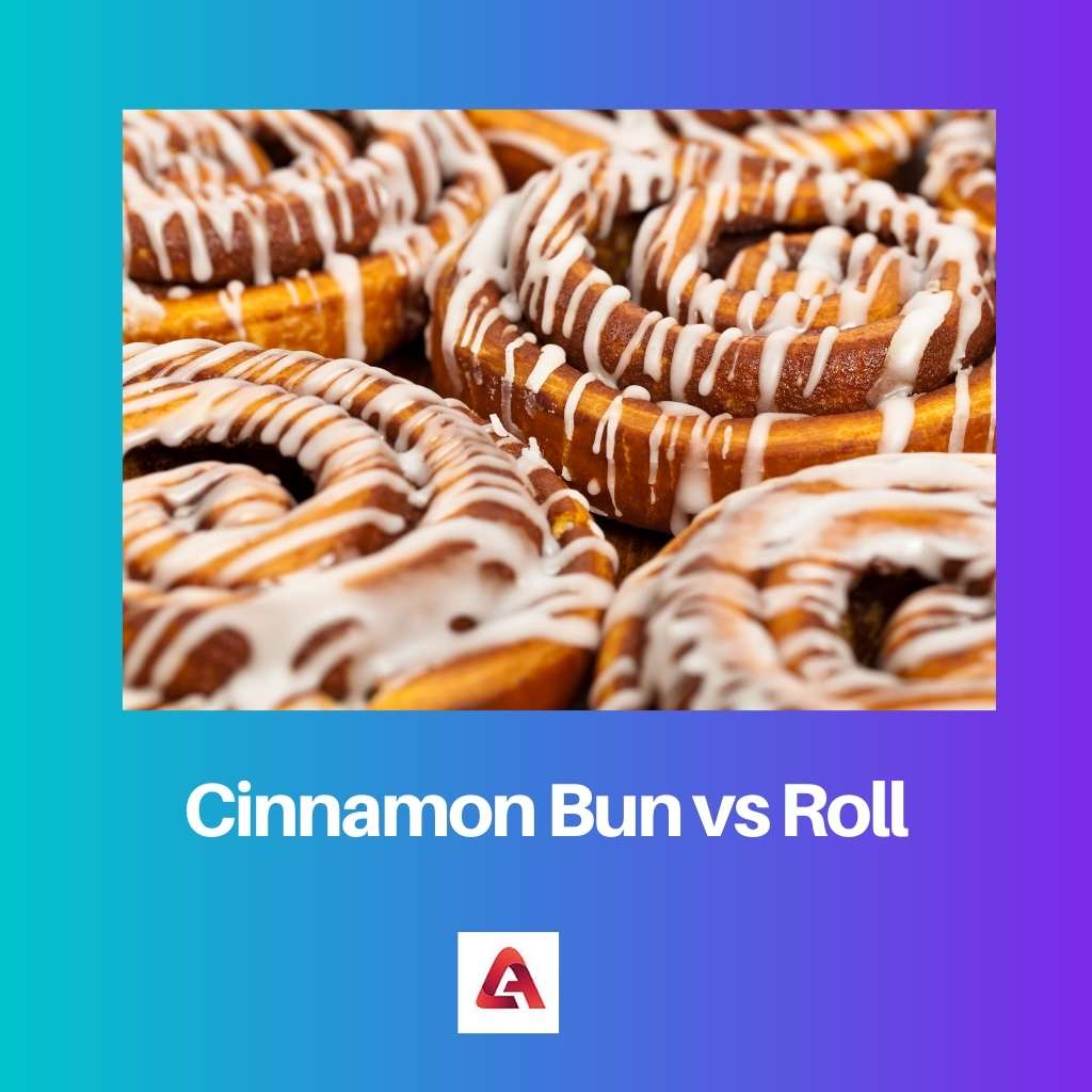 Cinnamon Bun vs Roll