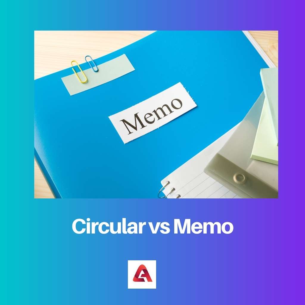 circular vs memorándum