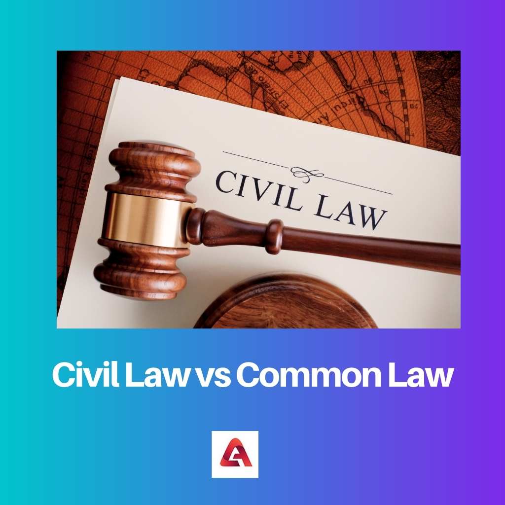 Derecho civil vs derecho consuetudinario