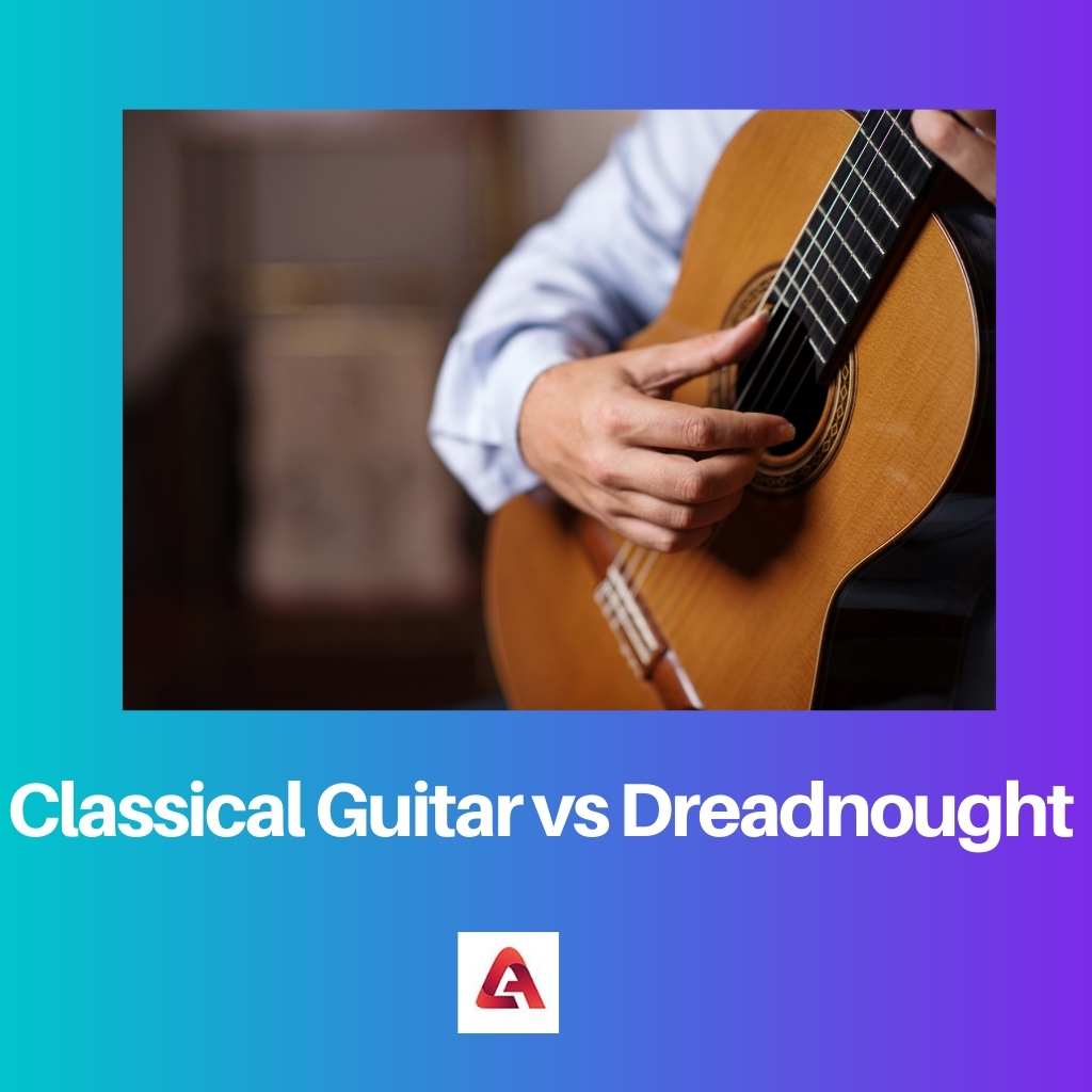 Classical Guitar vs Dreadnought