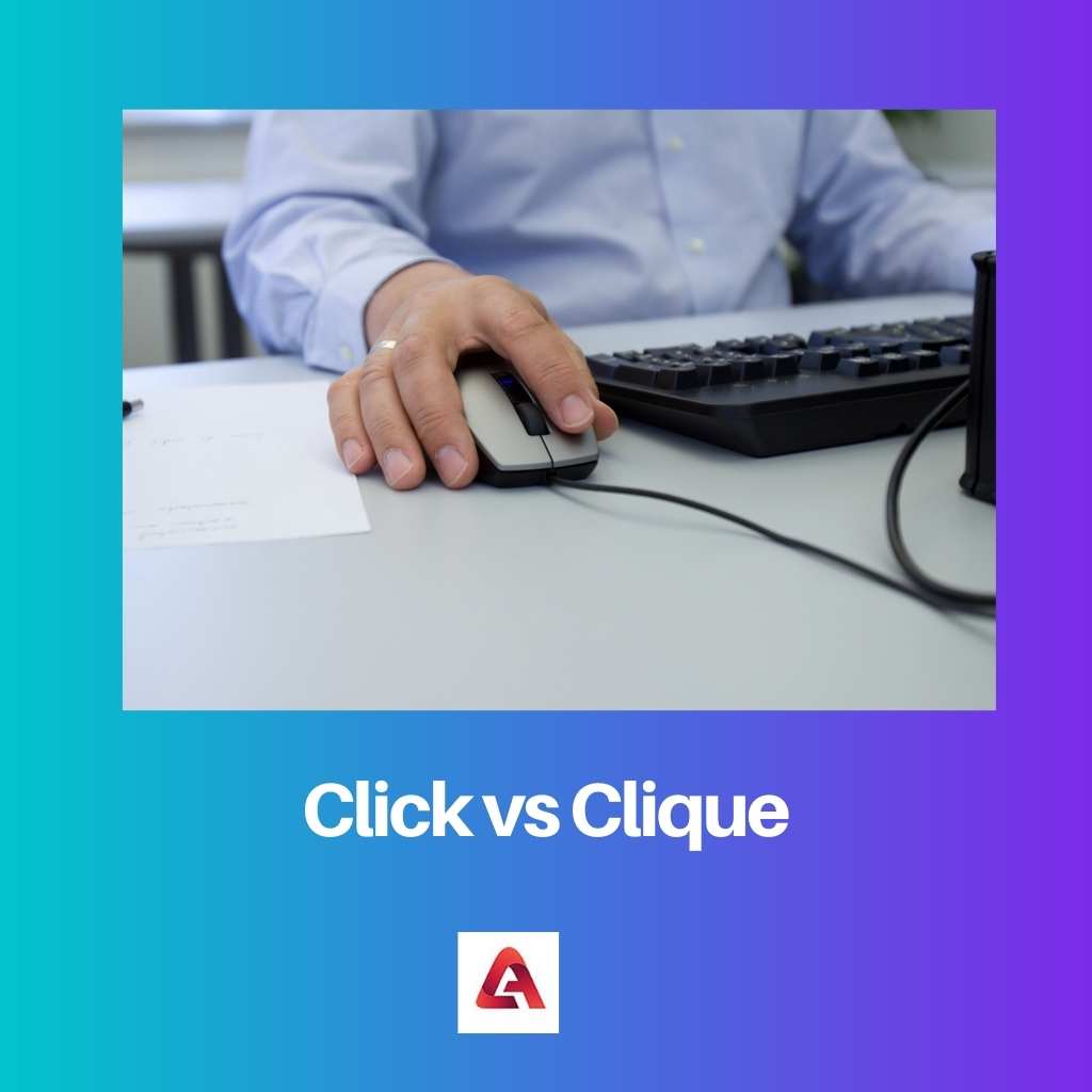Click проти Clique