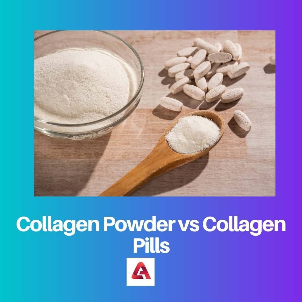 Kollageenipulber vs kollageenipillid