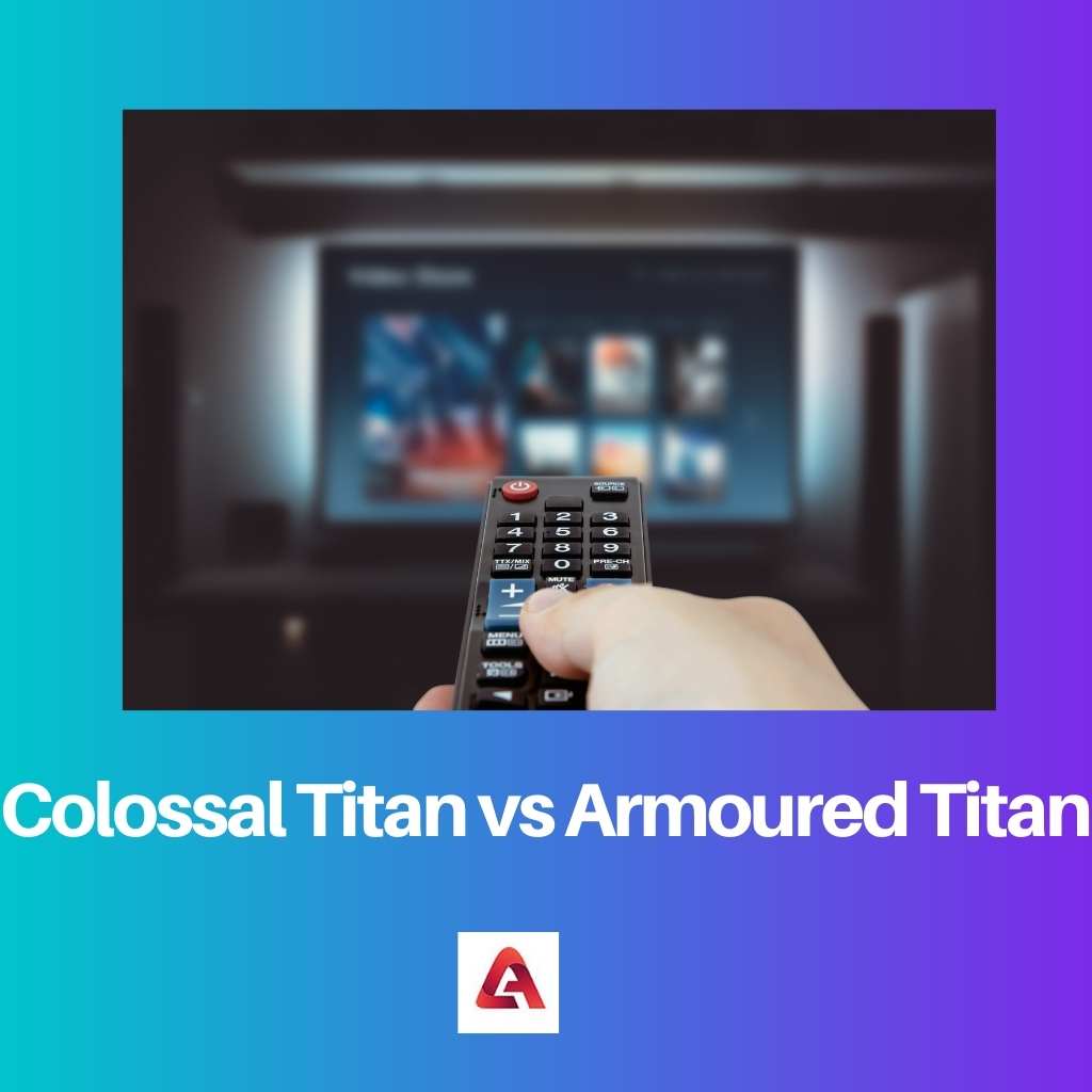 Titán Colosal vs Titán Acorazado