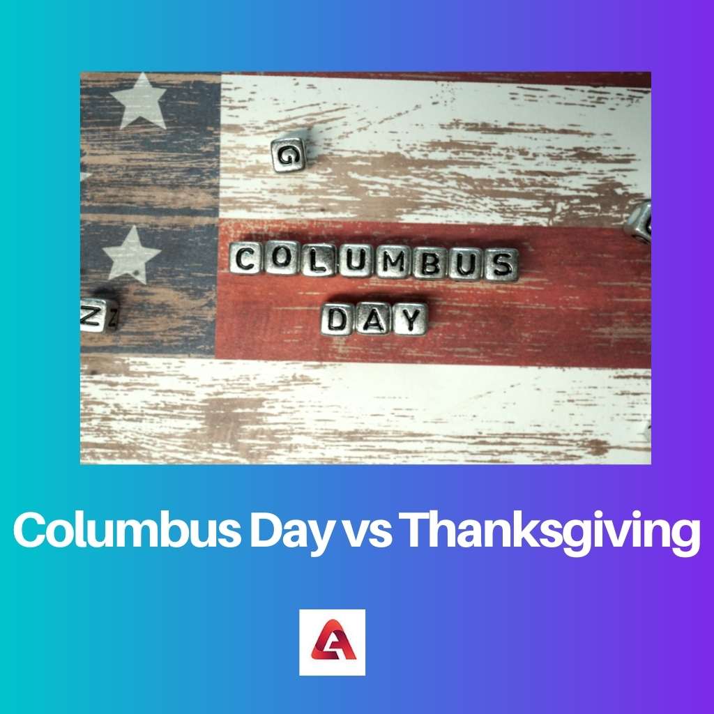 يوم كولومبوس مقابل عيد الشكر