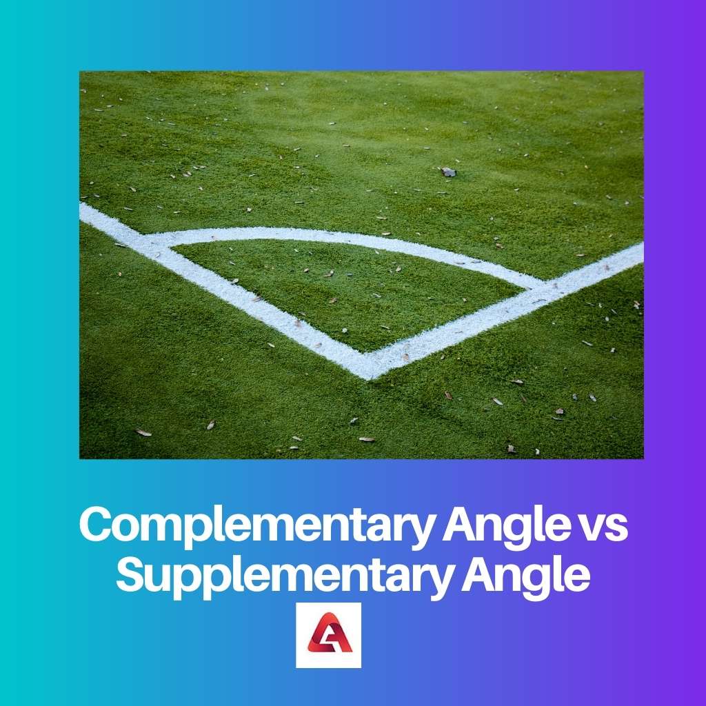 Complementary Angle vs Supplementary Angle