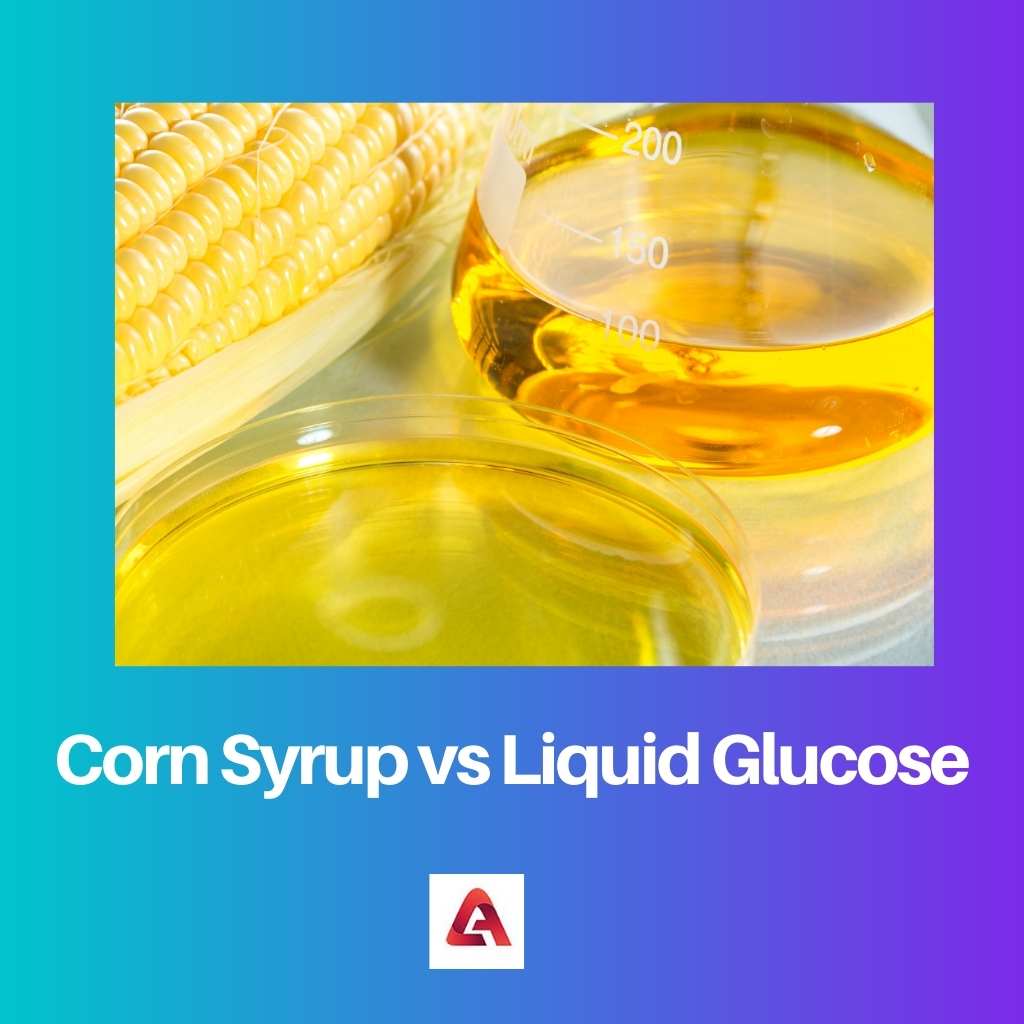 Maïssiroop versus vloeibare glucose