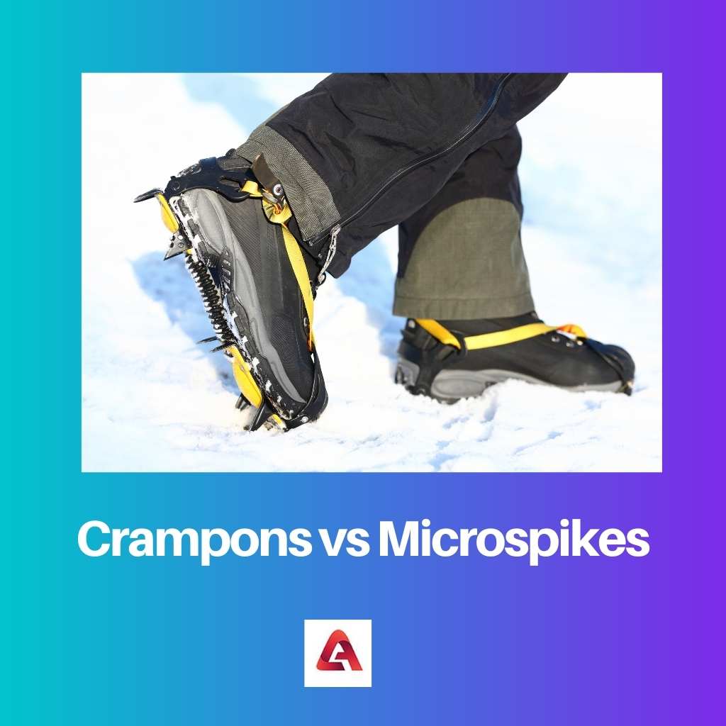 Crampons vs Microspikes