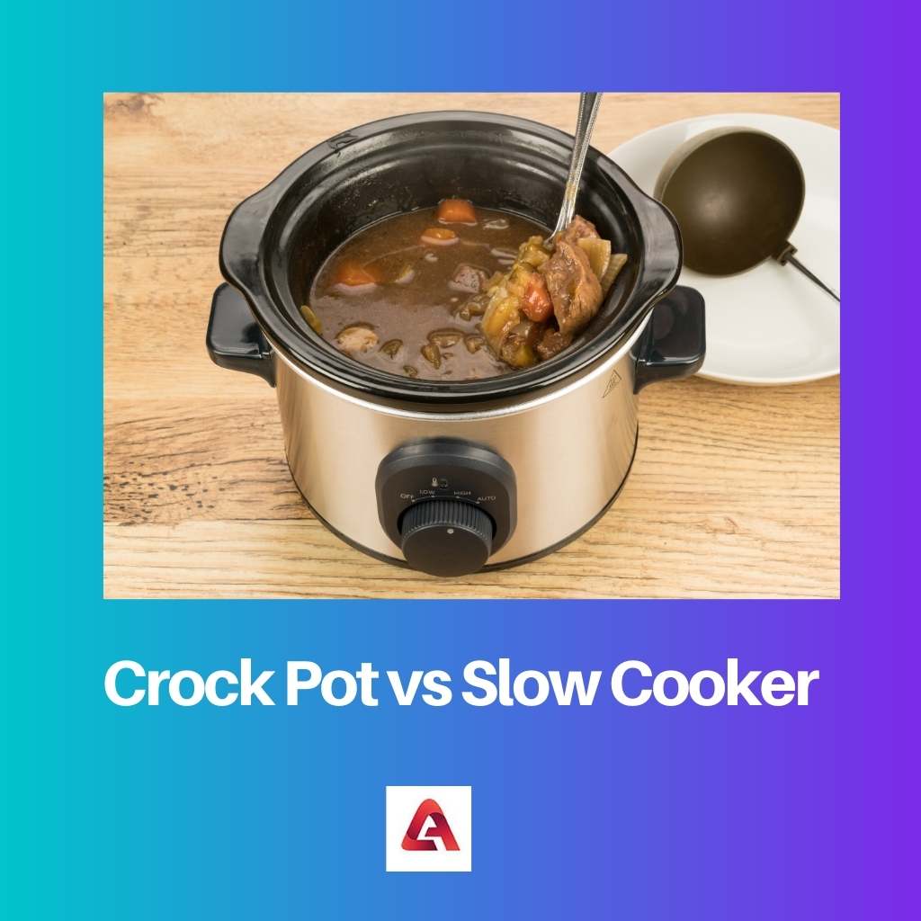 Crockpot versus slowcooker