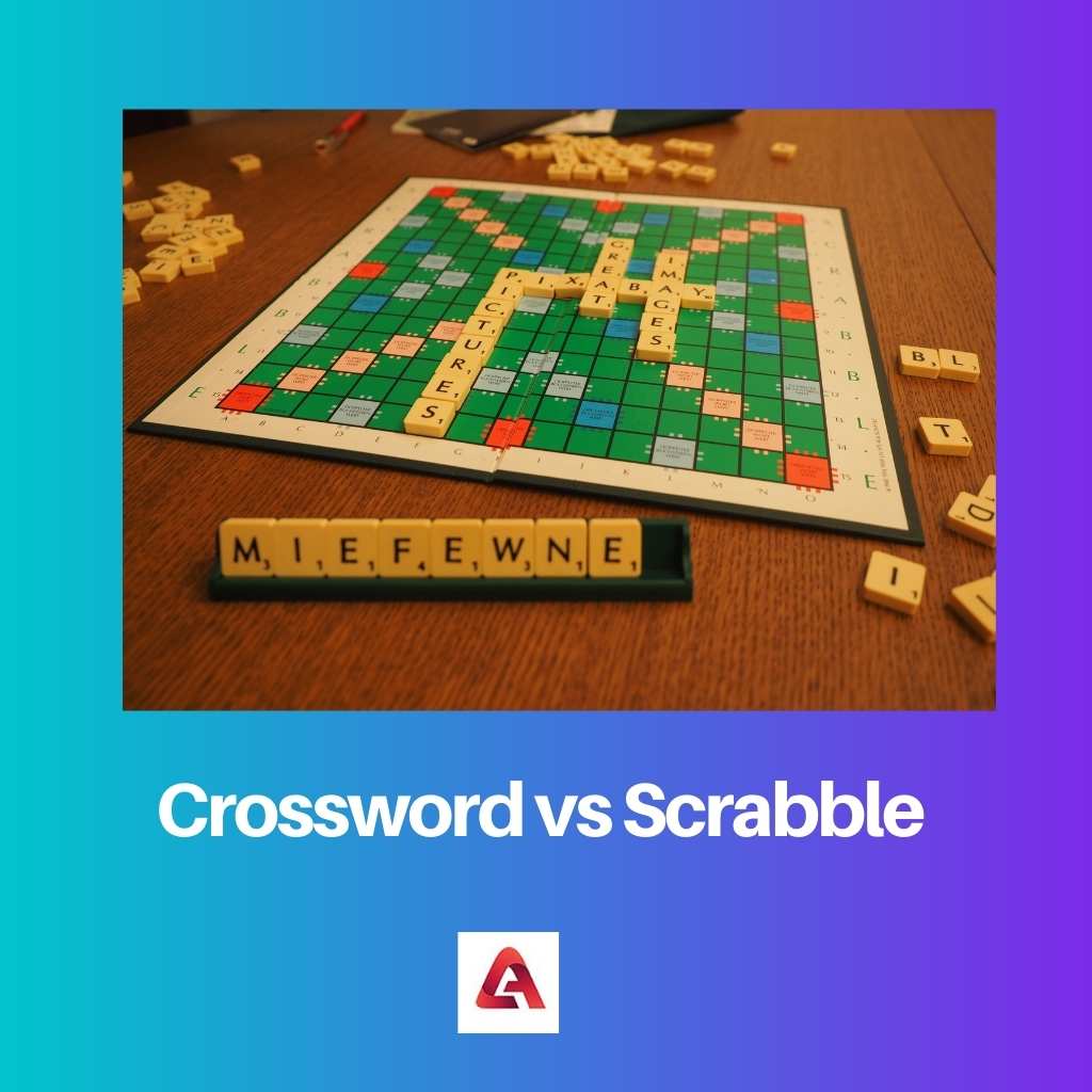 Ristisanatehtävä vs Scrabble
