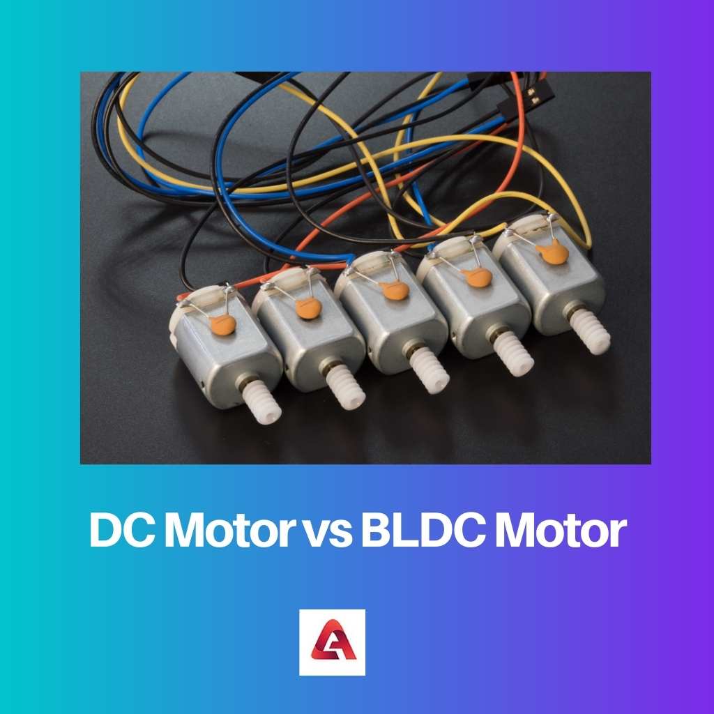 محرك DC مقابل محرك BLDC