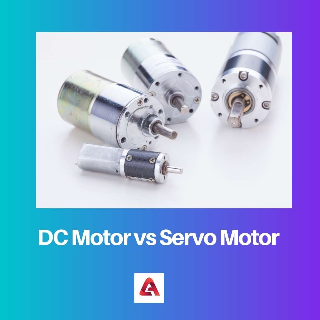 DC-moottori vs servomoottori