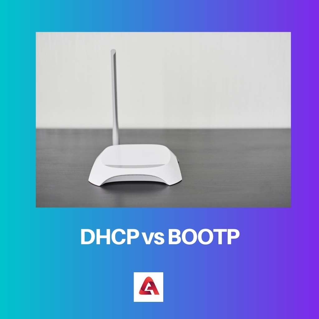 DHCP vs. BOOTP