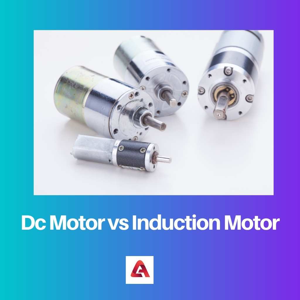 Gelijkstroommotor versus inductiemotor