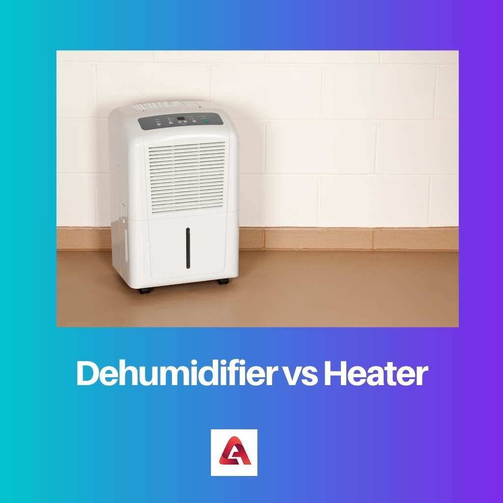 Déshumidificateur vs chauffage