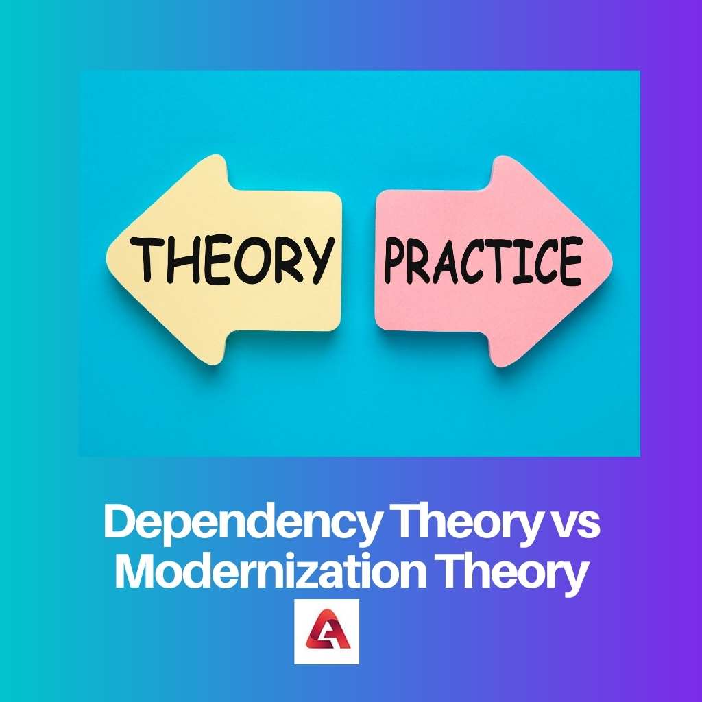 Sõltuvusteooria vs moderniseerimise teooria