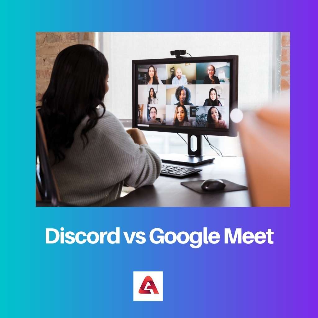 Discord と Google Meet の比較