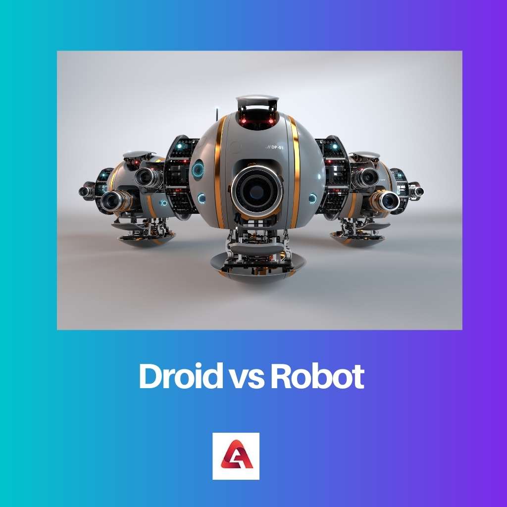 Droïde contre Robot