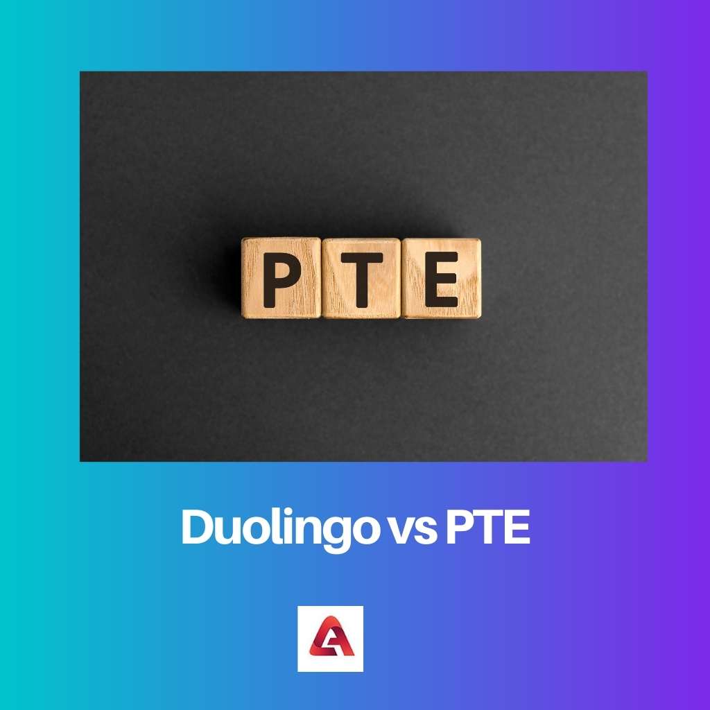 Duolingo εναντίον PTE