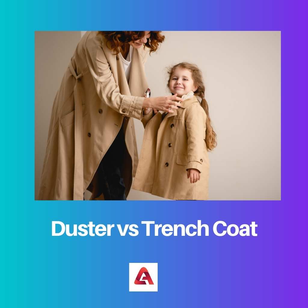 Duster vs Trench Coat