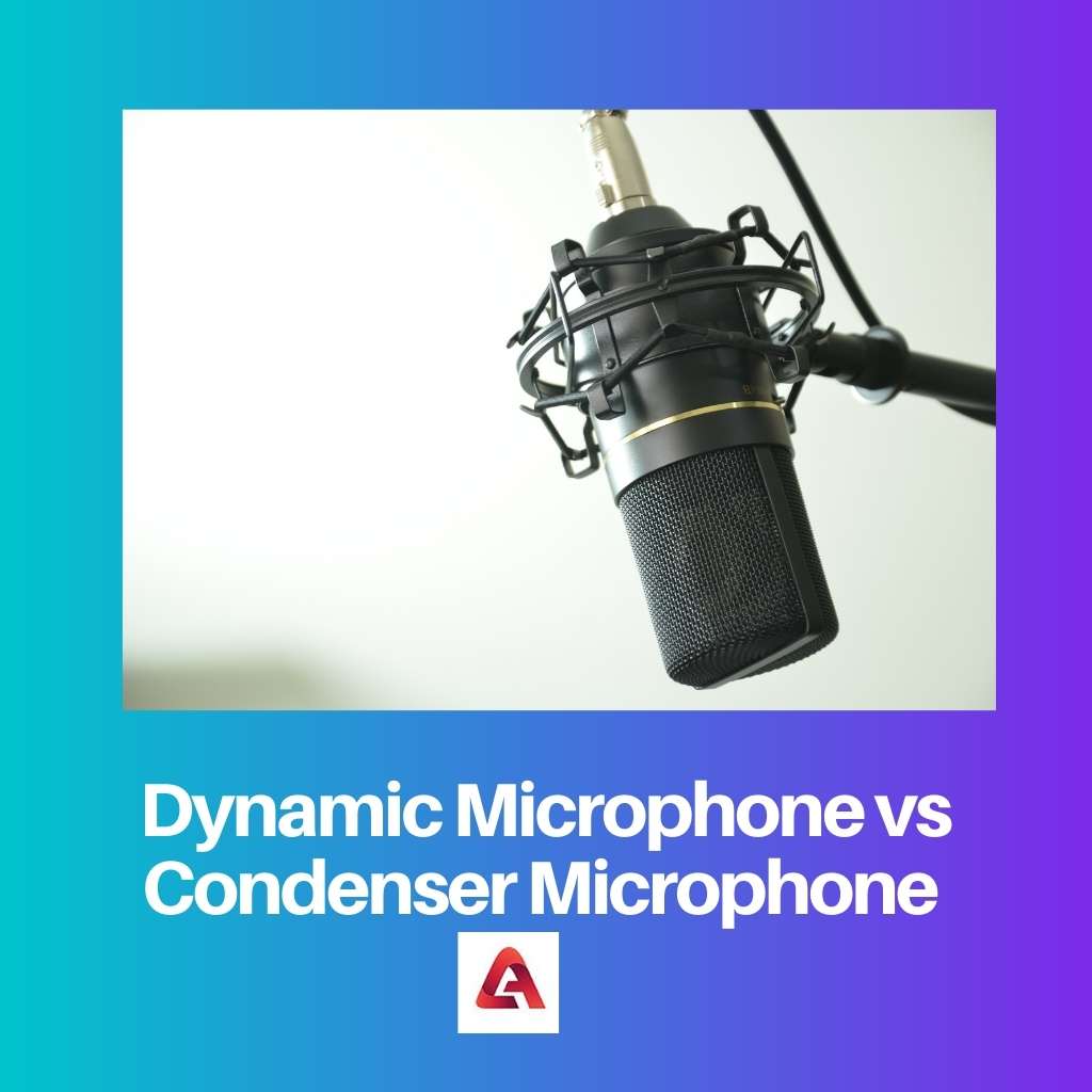 Dynamic Microphone vs Condenser Microphone