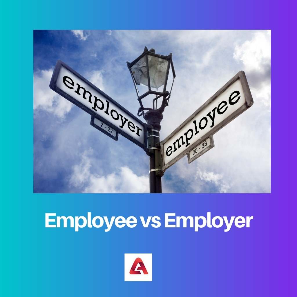 Empleado vs empleador