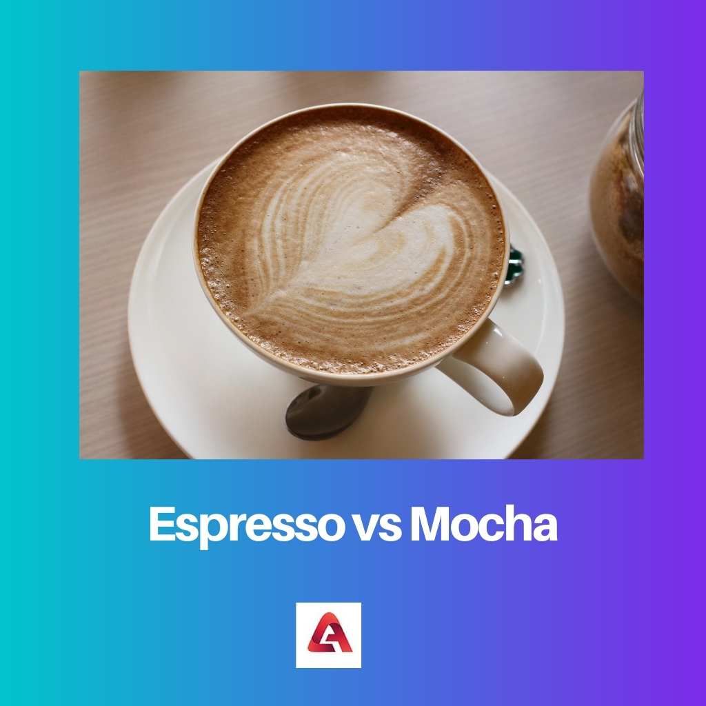 Espresso vs Moca