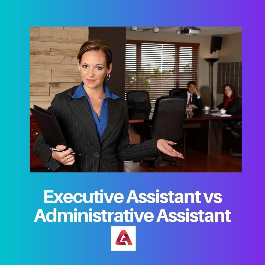Executive Assistant vs administrativ assistent