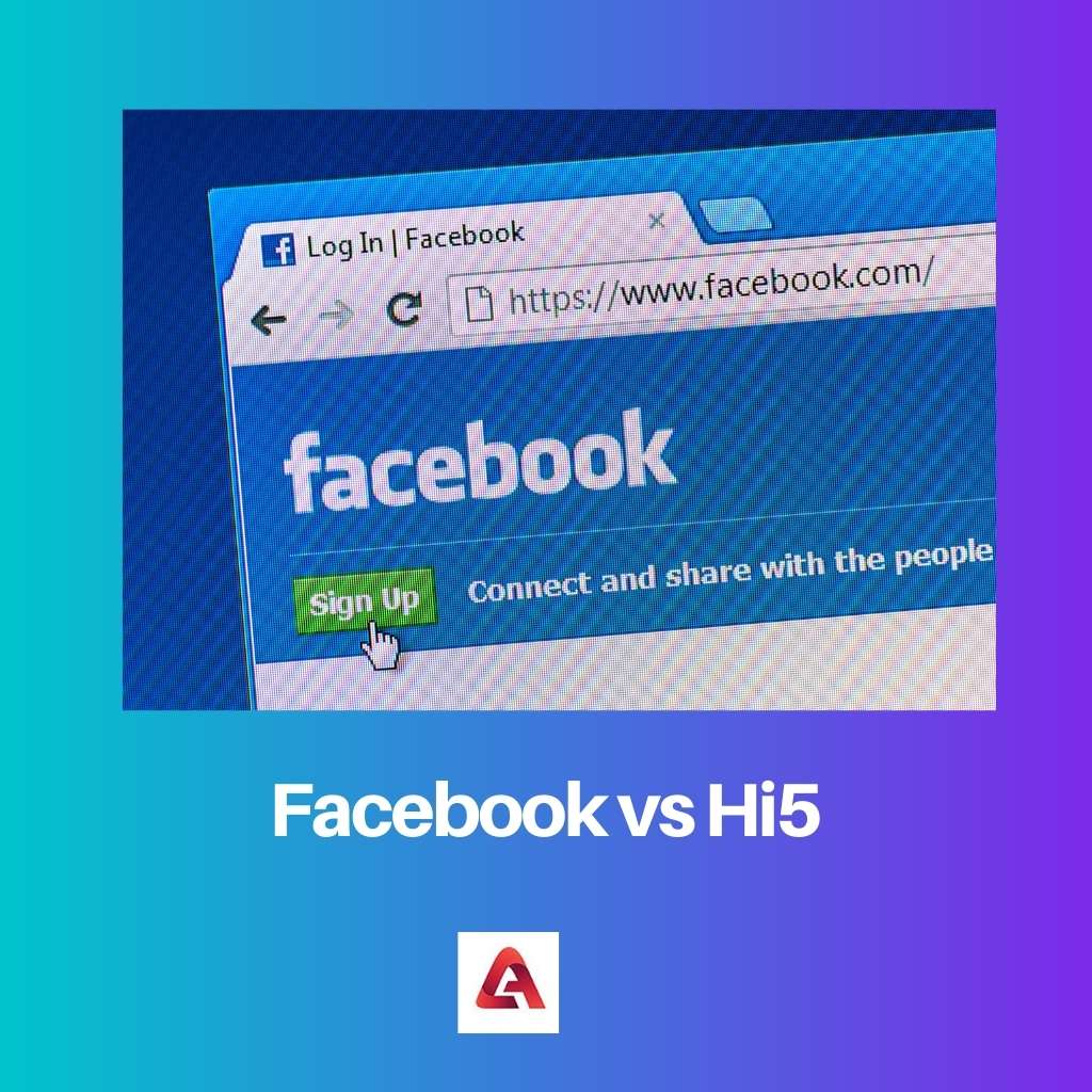 Facebook vs Hi5
