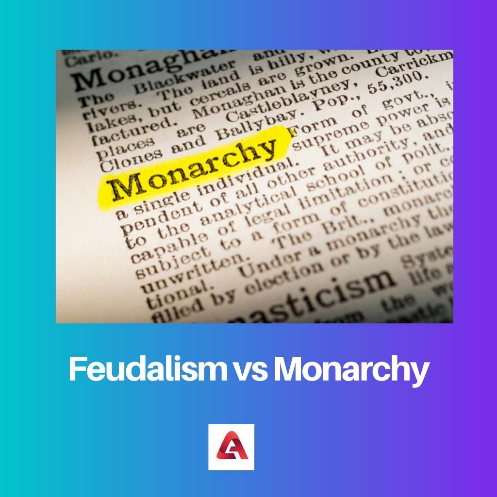 Feodalisme vs Monarki