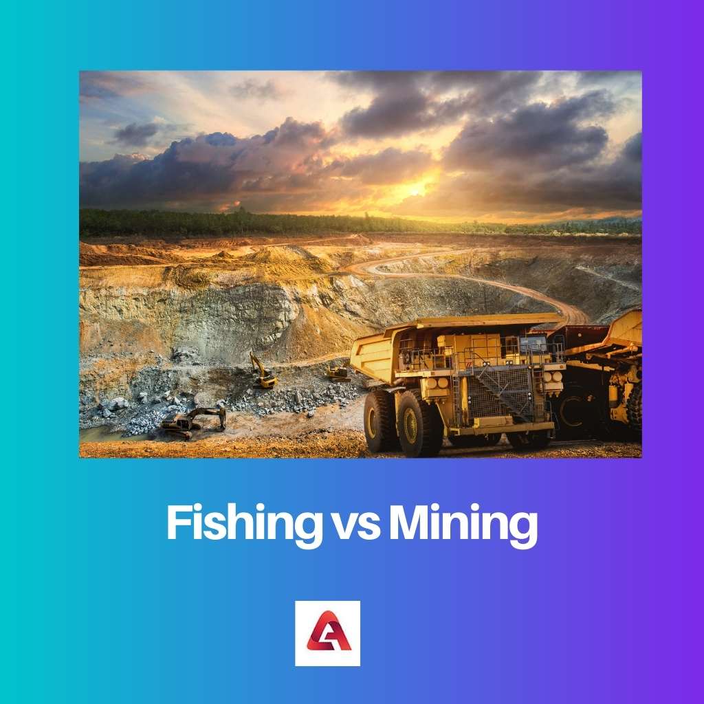 Pesca vs estrazione mineraria