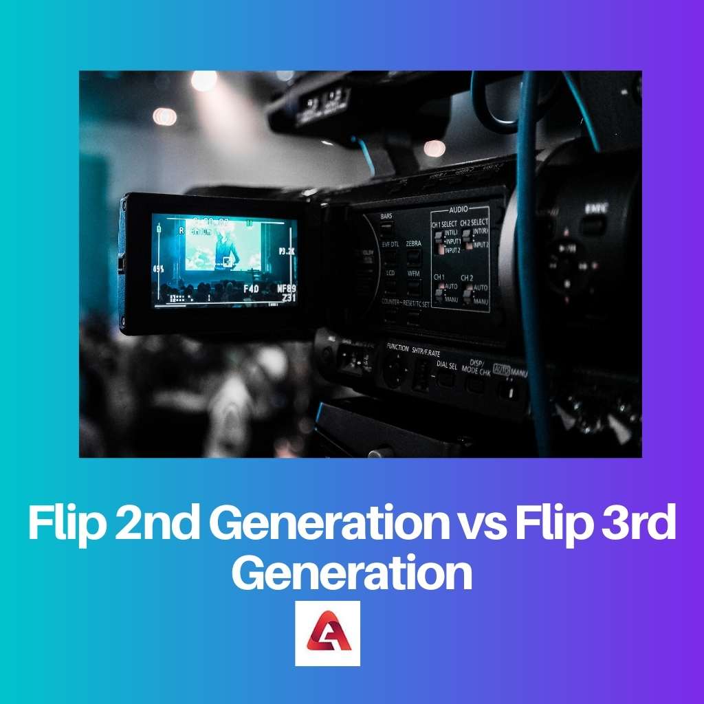 Flip 2. generace vs Flip 3. generace