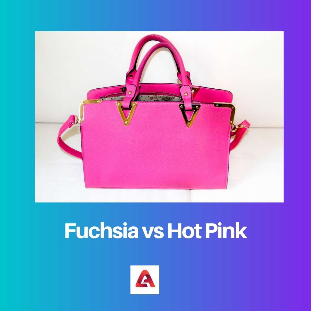 Fuchsia vs Hot Pink