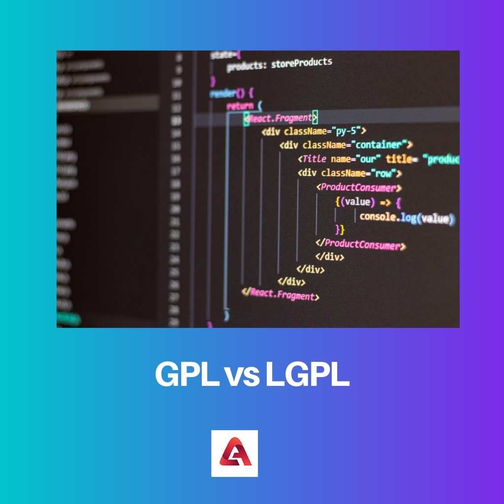 GPL frente a LGPL