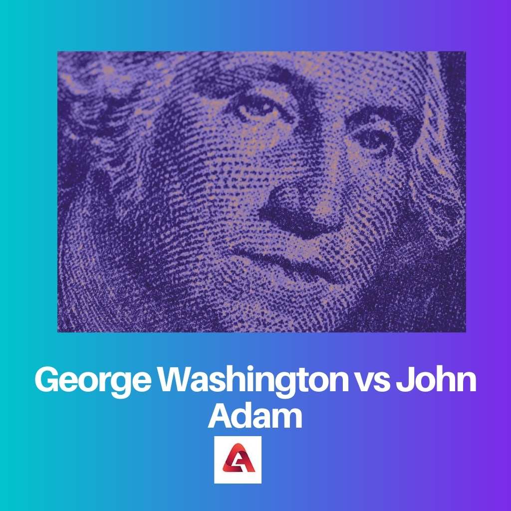 George Washington contra John Adam