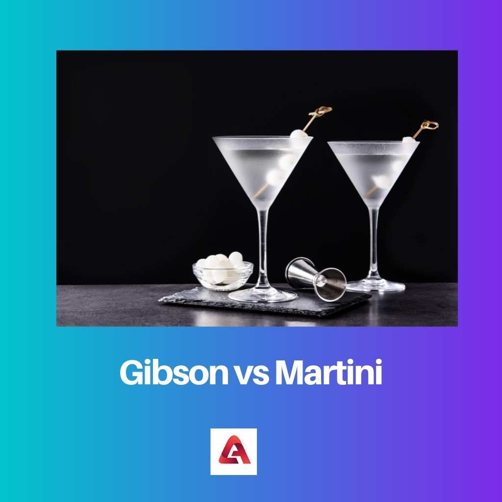 Gibson vs Martini