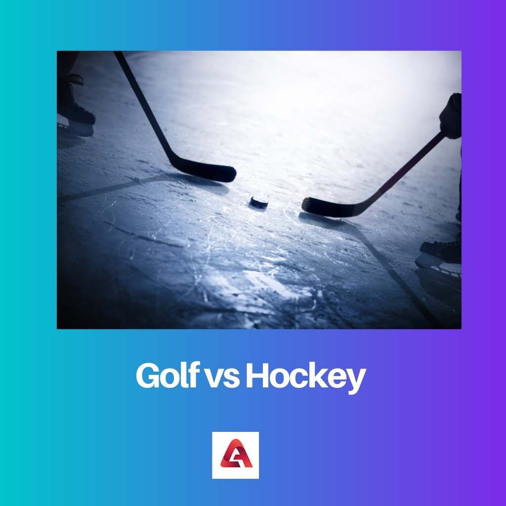 Golf versus hockey