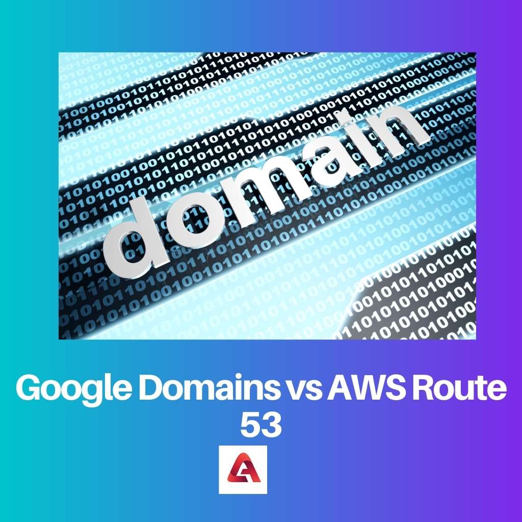 Google Domains contre AWS Route 53