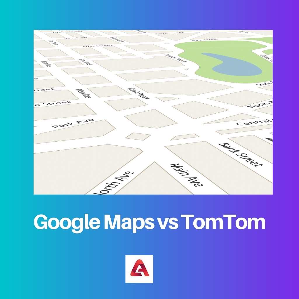 गूगल मैप्स बनाम टॉमटॉम