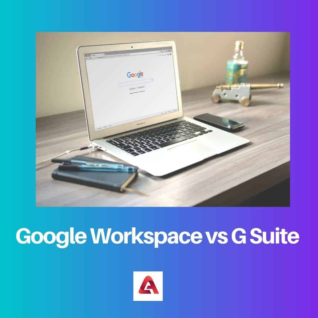 Google Workspace frente a G Suite