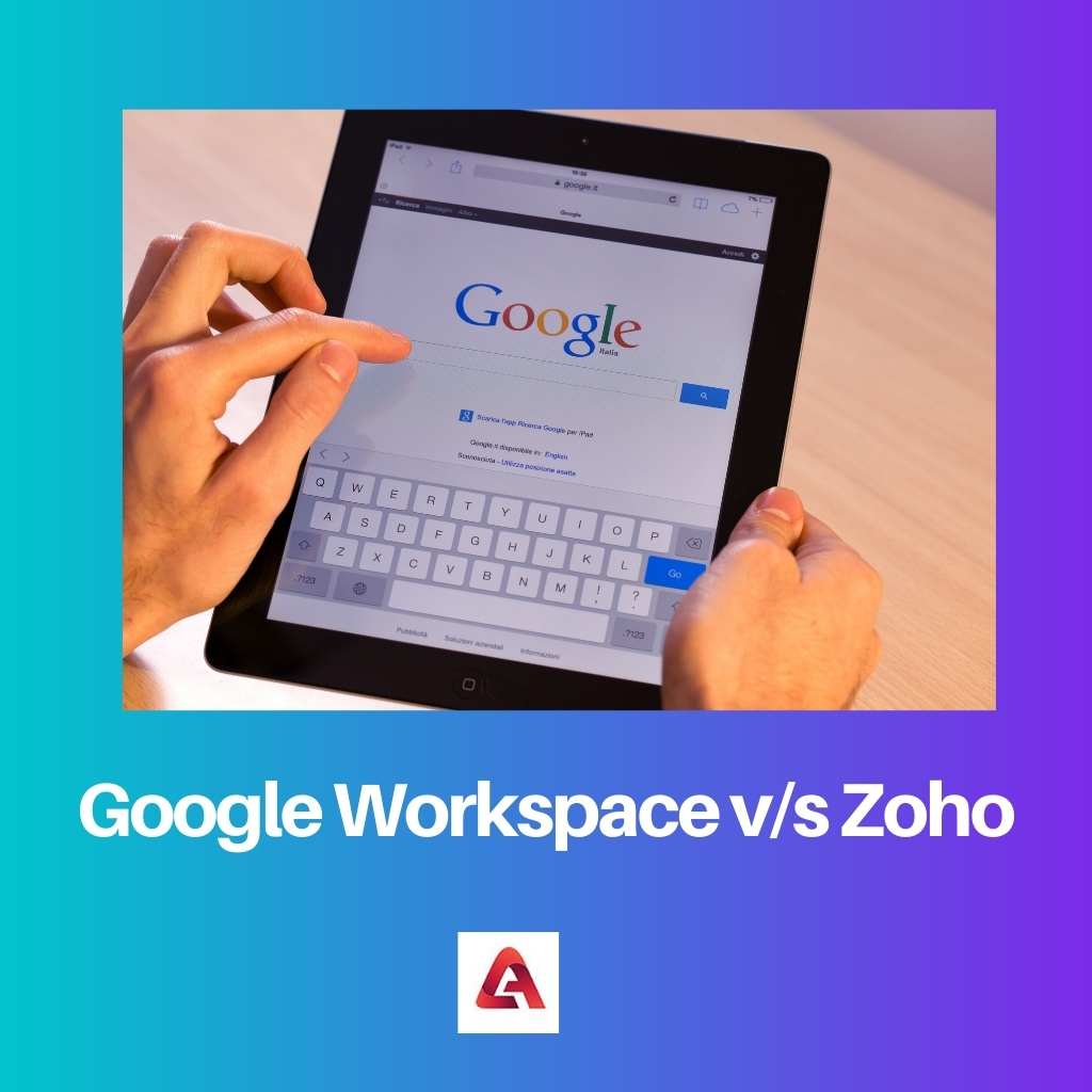 Google Workspace против Zoho