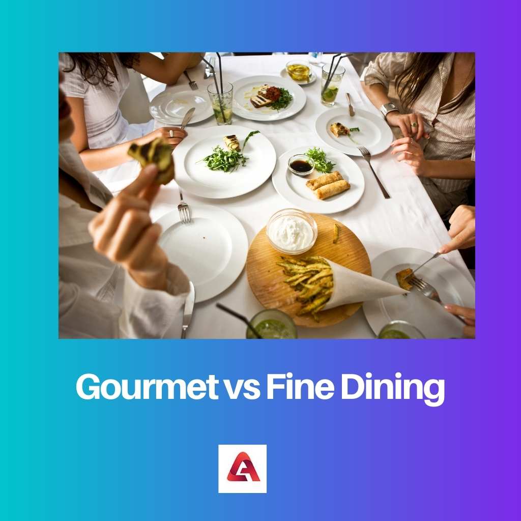 Gourmet vs Gastronomie