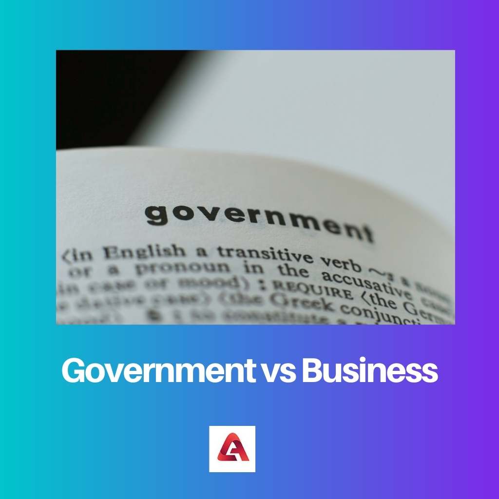 Government vs Business
