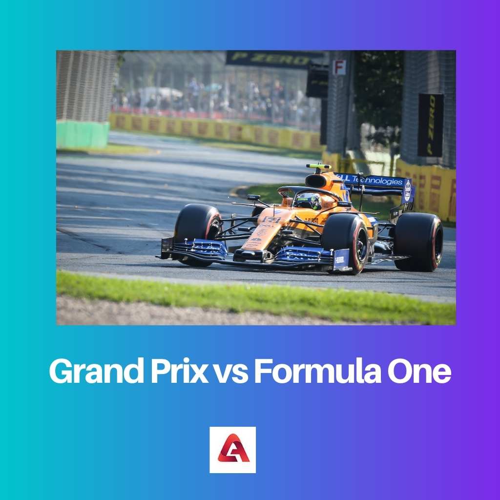 Grand Prix vs Formula One
