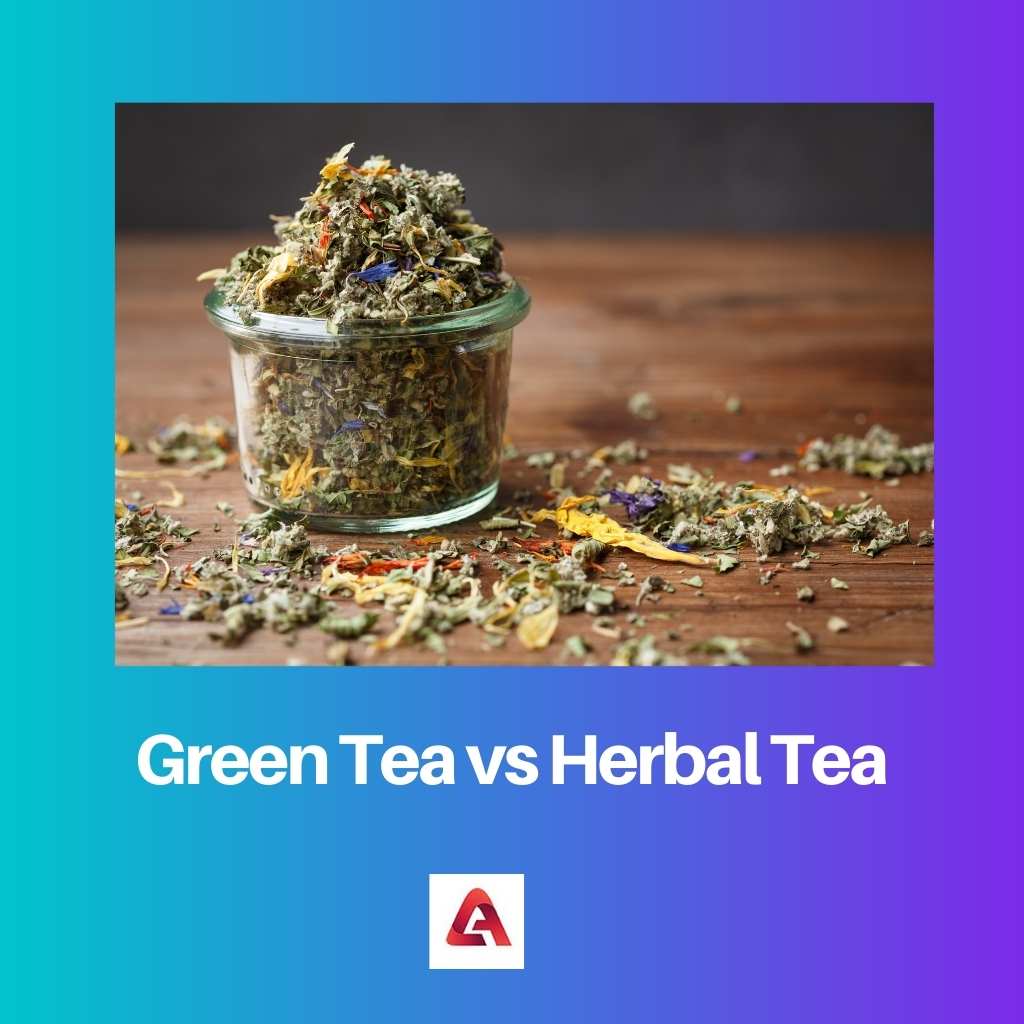 Groene thee versus kruidenthee