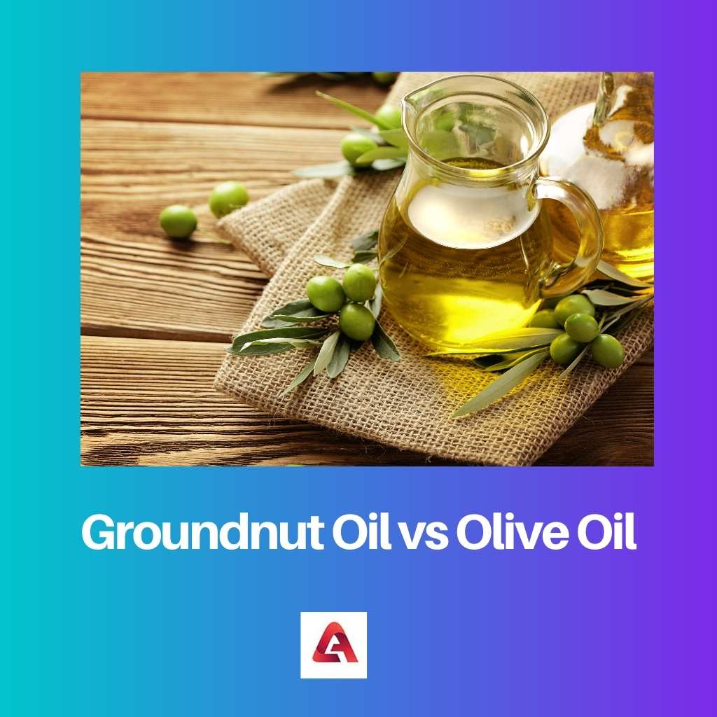 Huile d'arachide vs huile d'olive