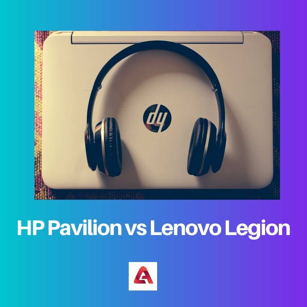 Pabellón de HP vs Legión de Lenovo