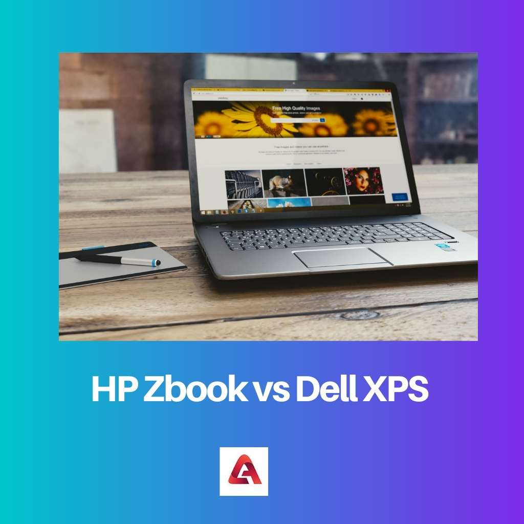 HP Zbook contre Dell XPS