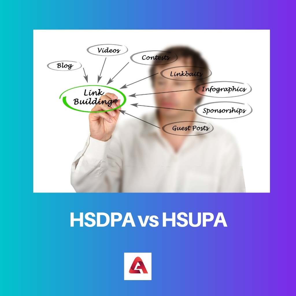 HSDPA vs HSUPA